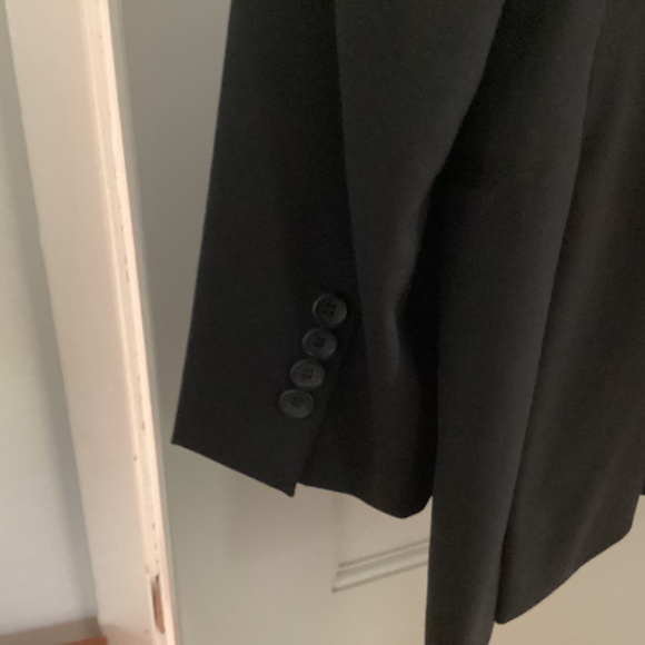 Men’s Black Blazer / Suit Jacket 100% Wool (size 38 Short) - Picture 6 of 9